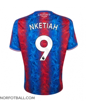 Billige Fotballdrakt Crystal Palace Eddie Nketiah #9 Replika Hjemmedrakt 2024-25 Kortermet